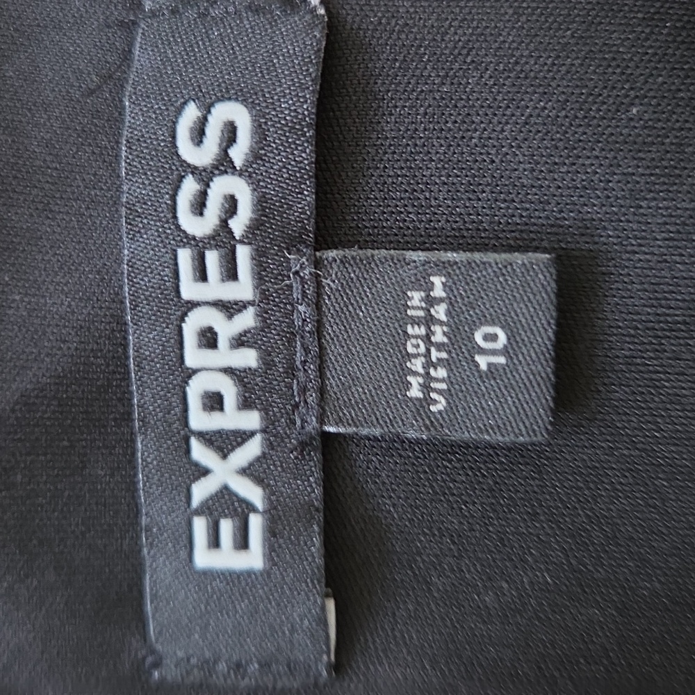 Elegant Black Sleeveless Jumpsuit Express - Picture 9 of 10